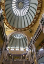 Art Nouveau architecture interior of Palacio de Bellas Artes, Palace of Fine Arts, Mexico City,