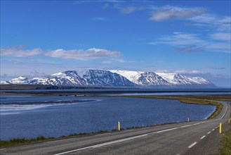 Roadside Skagafjörður, Iceland, Europe