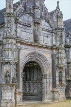 Enclosed parish Enclos paroissial church Eglise Notre-Dame de Bodilis from the 16th century,