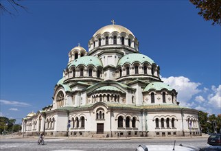 The St. Alexander Nevsky Cathedral in the historic Bulgarian capital. Sofia, Bulgaria, Europe