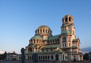 The St. Alexander Nevsky Cathedral in the historic Bulgarian capital. Sofia, Bulgaria, Europe