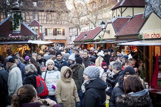 Alsatian christmas markets. Colmar, Alsace. France