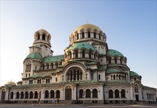 The St. Alexander Nevsky Cathedral in the historic Bulgarian capital. Sofia, Bulgaria, Europe