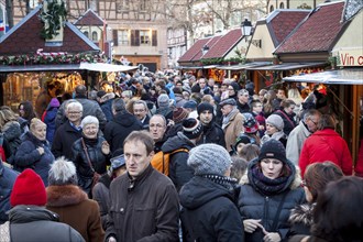 Alsatian christmas markets. Colmar, Alsace. France