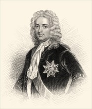 Sir Robert Walpole, 1. Earl of Orford, 1676-1745, britischer Staatsmann, der erste Premierminister