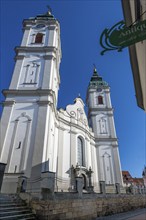 Former collegiate church of St Peter, a Roman Catholic parish church, Bad forest lake, Upper