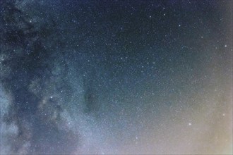 Night sky with shiny stars, Milky Way galaxy