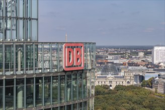 A picture of the Deutsche Bahn AG building