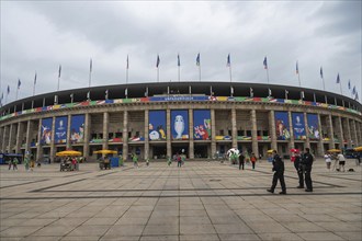 BERLIN, GERMANY - JUNE 21, 2024: Euro 2024 Groupe D match Poland vs Austria 1:3. Olimpic Stadium