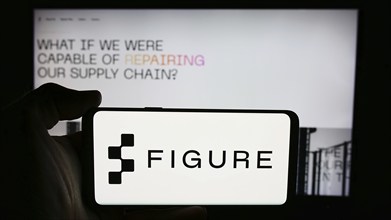 Stuttgart, Germany, 07-11-2024: Person holding cellphone with logo of US artificial intelligence