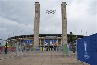 BERLIN, GERMANY - JUNE 21, 2024: Euro 2024 Groupe D match Poland vs Austria 1:3. Olimpic Stadium