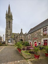 Enclosed parish Enclos paroissial church Eglise Notre-Dame de Bodilis from the 16th century,