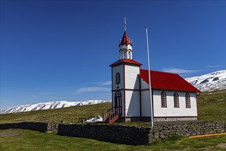 Church in Skagafjörður, Iceland, Europe