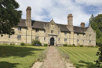 EAST GRINSTEAD, WEST SUSSEX, UK, AUGUST 16. View of Sackville College East Grinstead, West Sussex,