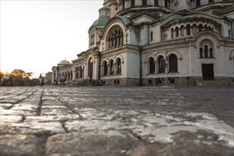 The St. Alexander Nevsky Cathedral in the historic Bulgarian capital. Sofia, Bulgaria, Europe