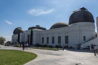 LOS ANGELES, USA, SEPTEMBER 06, 2022, Famous Griffith observatory on the Hills of Hollywood, USA,