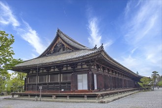 Kyoto, Japan. Jan 28, 2024. Sanjusangen-do a Buddhist temple of the Tendai sect in the Higashiyama