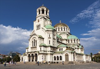 The St. Alexander Nevsky Cathedral in the historic Bulgarian capital. Sofia, Bulgaria, Europe