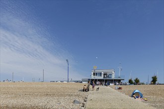 Bognor Regis, West Sussex, UK, June 25. View of Felpham Sailing Club in Bognor Regis, West Sussex