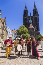 Settlers' procession at Albrechtsburg Castle