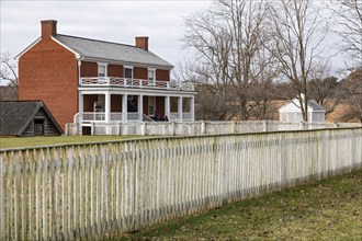 Appomattox, Virginia, Appomattox Court House National Historical Park, site of General Robert E.