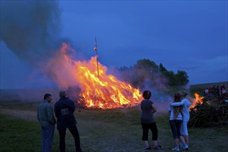 Witches' bonfire in Steina