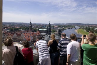 View from the lantern of the Church of Our Lady