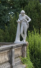 Sculpture in Sanssouci Palace Park in Potsdam, Brandenburg, Germany, Europe