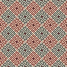 Traditional Latvian embroidery seamless pattern, vector illustration