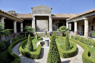 House of Venus, ancient city of Pompeii, Campania, Italy, Europe