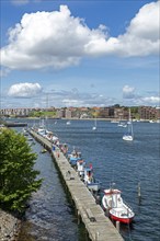 Boats, Jetty, Harbour, Sønderborg, Syddanmark, Denmark, Europe