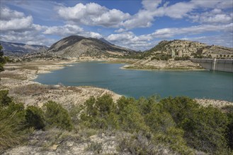 Amadorio River Reservoir, Villajoyosa, Alicante, Costa Blanca, Spain, Europe