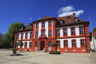 Margraviate-style hunting lodge, Bad Rodach, Coburg district, Upper Franconia, Bavaria, Germany,