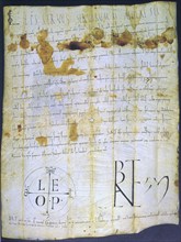 A document of Pope Leo IX Città del Vaticano, Rome, Archivio Segreto Vaticano, Historical,