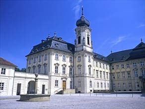 Werneck Castle, baroque castle building in the Lower Franconian market town of Werneck in the