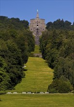 Bergpark Wilhelmshöhe with the Hercules Building, UNESCO World Heritage Site, Kassel, Hesse,