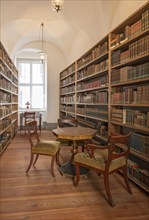 Librarian room, Upper Lusatian Library of Sciences, Barockhaus, Görlitz, Goerlitz, Germany, Europe