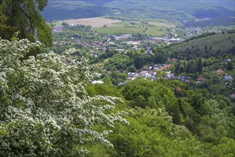 View to the village, Banská Štiavnica, Banskobystrický kraj, Slovakia, Europe