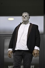 Frankenstein's Monster, disguise, dressed up, creepy, horror, halloween, costume, costumes,