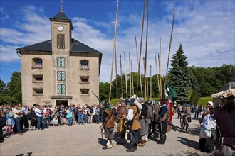 Königstein Fortress battle re-enactment