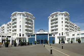 Chatel Guyon. Aiga Resort new spa centre. Puy de Dome department. Auvergne Rhone Alpes. France