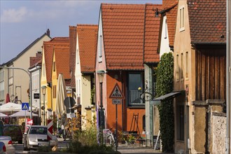 Altkötzschenbroda village green with numerous restaurants and quaint pubs