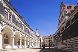 Stable courtyard of the Dresden Royal Palace