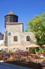 Bautzen Möchnskirch ruins and water tower