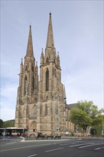 Gothic Elisabeth Church, Marburg, Hesse, Germany, Europe