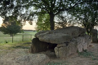 The Grand Dolmen de Weris near Durbuy, Belgian Ardennes, Belgium, Europe