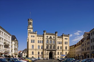 Town hall Supra-regionally important building of early historicism, built in 1840-1845 by master