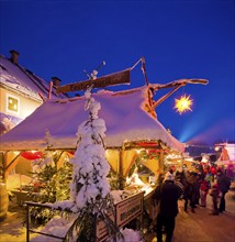 Christmas market at Königstein Fortress