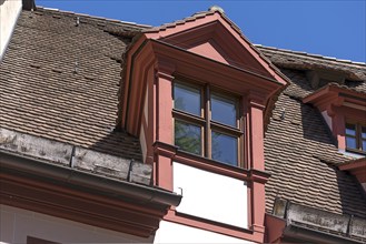 Historic Attic, Irrestr.1, Nuremberg, Middle Franconia, Bavaria, Germany, Europe