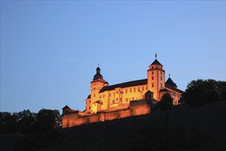 Marienberg Fortress, Würzburg, Lower Franconia, Bavaria, Germany, Europe